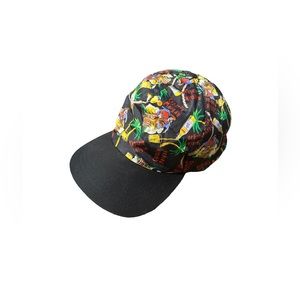 Captain Morgan Locker Collection All-Over Tropical Print Snapback Hat